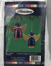 Herrschners Christmas Heavenly Angels Ornament Kit NEW Makes 4 Angel Vintage  picture