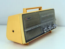 RARE Vintage 1960'S Korea GOLD STAR 7TR SUPER SILICON SOLID STATE RADIO PINK picture