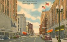 c1956 Vintage POSTCARD Nicollet Ave, MINNEAPOLIS, MINNESOTA “5th Ave of NW” picture
