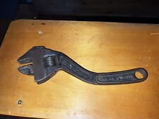 Vintage Westcott Keystone Mfg.Co.10In. No.80 adjustable S wrench. Works picture
