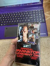 T2 Official Terminator 2 Judgement Day Trading Cards Sealed Box Impel 1991 picture