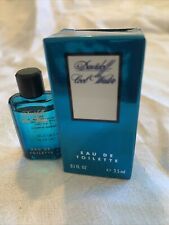 Vintage DAVIDOFF COOL WATER Eau de Toilette 0.1 oz. Mini Perfume New In Box picture