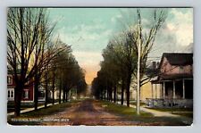 Hartford MI-Michigan, Residence Street, Antique, Souvenir, Vintage Postcard picture