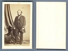 Bernier, Vintage ID Business Card, CDV, CDV, Albuminated Print, 6 x picture