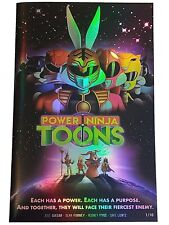 Power Ninja Toons Power Rangers Movie Poster Foil Cover Homage #1/10 MMPR picture