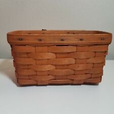 Longaberger Basket with Wall Hanger - Dated 1994 - Measures 9