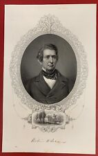 William H. Seward and his Home, Engraving by T.W. Hunt, from a Daguerreotype picture