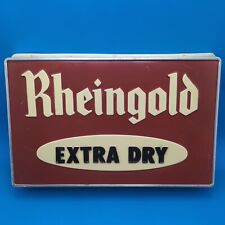 Vintage Rheingold Beer Non-illuminated Logo Sign  picture