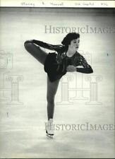 1963 Press Photo Stacy Maxwell wins junior ladies freestyle, ice skating, Wilson picture