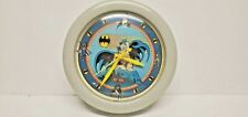 Vintage Batman 8.5” Clock - 1989 Electro Optix DC Comics JOKER RIDDLER PENGUIN picture