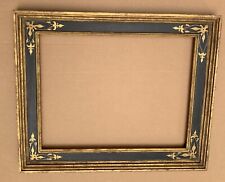Italian Scraffitto Gilt 22kt Picture Frame Fits 14 by 18 Arts Crafts picture