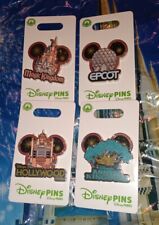 2023 Walt Disney World Park Pin Set Epcot Magic Animal Kingdom Hollywood Studios picture