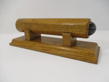 Estate Find Vintage Wood Wooden Kaleidoscope 9” Includes Stand picture