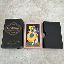 ANTIQUE CONGRESS PLAYING CARDS NO. 606 Masqueraders picture