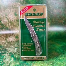 Vintage Sharp Wildlife Collectors Series Knife, Duck Bay, 1989, NOS, Sealed picture