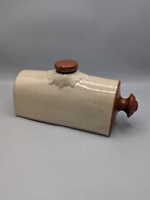 ✨ Vintage DENBY Bourne England 2 Pint Stoneware Hot Water Bottle Bed Foot Warmer picture