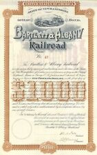 Bartlett and Albany Railroad - $1,000 Railway 6% 20 Year Bond - New Hampshire -  picture