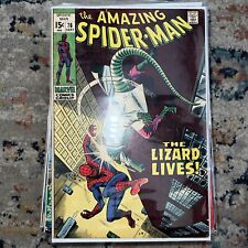 Amazing Spider-Man #76 The Lizard Marvel Comics 1969 John Romita Silver Age picture