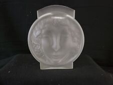 Maurice Model Inspired Art Deco Satin Glass Vase with Figural Face picture