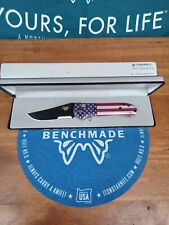 BENCHMADE 🦋    🔥RARE🔥720SBTF PARDUE AXIS 🇺🇲FLAG🇺🇲 picture