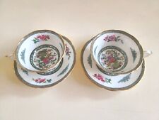 Paragon English Bone China Tea Cup & Saucer Set of Two, Tree of Kashmir England picture