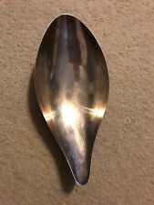 Reed & Barton Vintage Silver plate Mid Century Teardrop Dish 65 by John Prip. picture