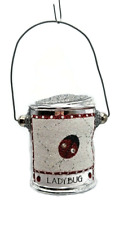 Patricia Breen Studio Colours Ladybug Paint Can Spring Christmas Tree Ornament picture