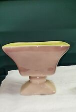Vintage Royal Windsor Light Fawn Brown and Pale Lemon Lime Green Ceramic Planter picture