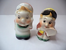 vintage salt and pepper shakers japan little cooks or something cute picture