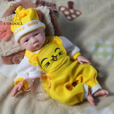 COSDOLL 18.5 in REBORN BABY DOLLS 3KG FULL BODY SILICONE CAN DRINK WATER AND PEE picture