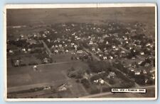 Reinbeck Iowa IA Postcard RPPC Photo Aerial View c1910's Antique Posted picture