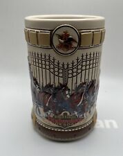 1996 Budweiser Beer Clydesdales Hitch Stein In Box Horses                     E1 picture