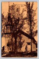 c1910 Baptist Church Clinton Wisconsin  P75A picture