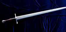 CUSTOM HANDMADE D2 TOOL STEEL BATTLE READY DOUBLE EDGE VIKING SWORD picture