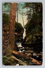 Lanesboro MA-Massachusetts, Pettibone Falls, Antique, Vintage c1910 Postcard picture