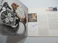 Genuine CHOPARD Jacky Ickx 6/24 Ltd Ed Chronograph Watch Autographed SIGNED Book picture