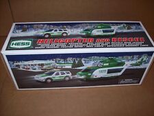 Vintage 2012 Hess Toy Helicopter & Rescue NEW open box picture