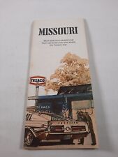 Vtg 1972 texaco road map of Missouri map picture