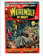 Marvel Spotlight #4 Comic Book 1972 VG- 3rd Werewolf 1st App Darkhold picture