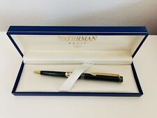 Waterman  Exclusive  Ballpoint Pen  Green  Marble & Gold New In Box picture
