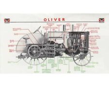 1932 Oliver Tractor Model 28-44 Diagram on Photo Paper 0001 picture