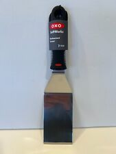 OXO SoftWorks Soft-Handled Large Restaurant Turner Spatula Stainless Steel New picture