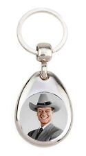 JR Dallas Larry Hagman Metal Keychain picture