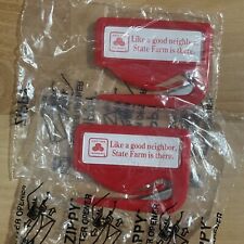 State Farm Insurance Letter Opener Red X2 Vintage NEW picture