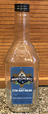 Vintage Manischewitz EMPY WINE BOTTLE American Extra Hvy Malaga - 1.5 Liter picture