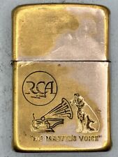 Vintage 1958 RCA His Masters Voice Zippo Lighter picture