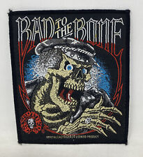 Easyriders Bad to the Bone Skeleton Patch Vintage 1990’s David Mann picture