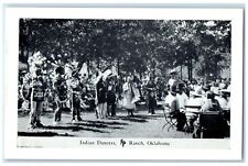 c1950's Indian Dancers Frank Philips Ranch Woolaroc Oklahoma OK Vintage Postcard picture