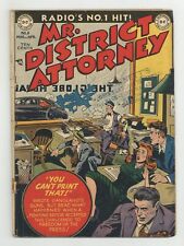Mr. District Attorney #8 GD- 1.8 1949 picture