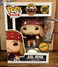 Guns N' Roses Axel Rose (1992) Funko Pop #397 Chase + Pop Protector picture